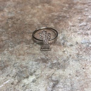 Tiny cactus stackable ring